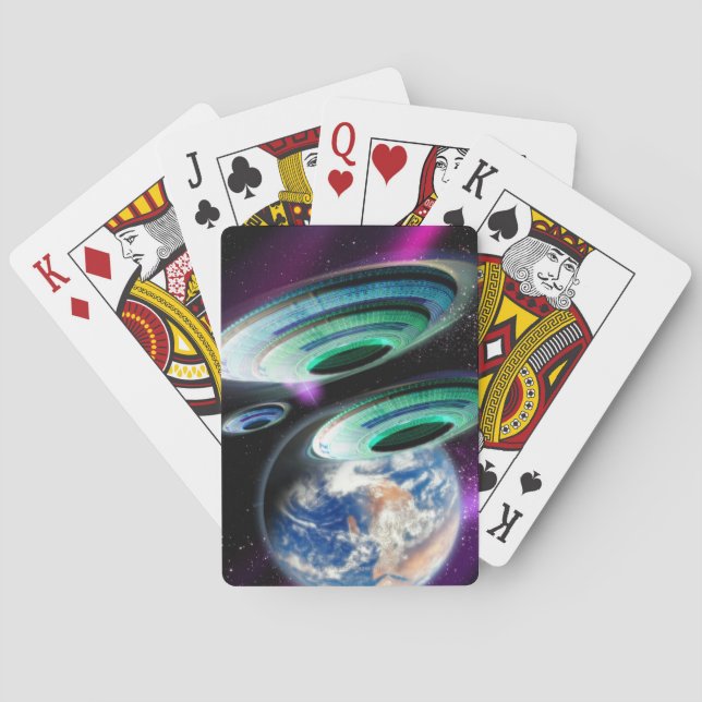 UFOs Poker Cards (Back)