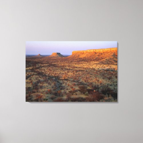 Ugab Terraces Khorixas District Namibia Canvas Print