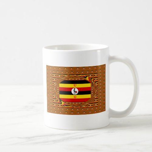 Uganda A Tapestry of Colors A Nation of Pride Coffee Mug