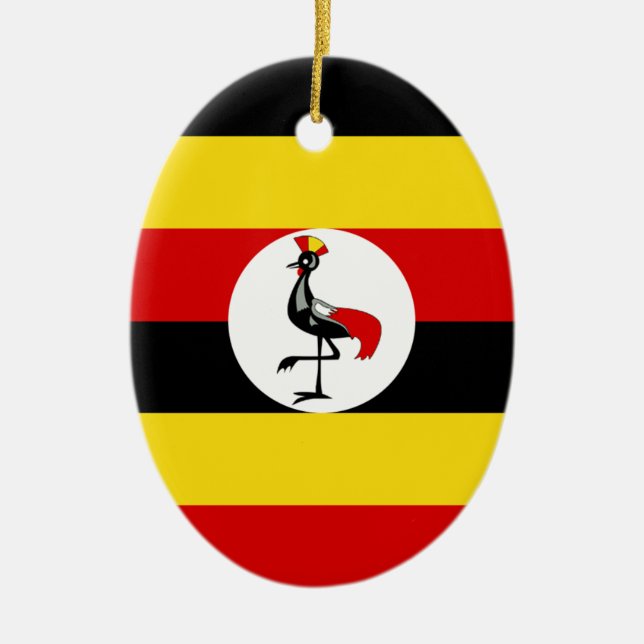 Uganda Ceramic Ornament (Front)