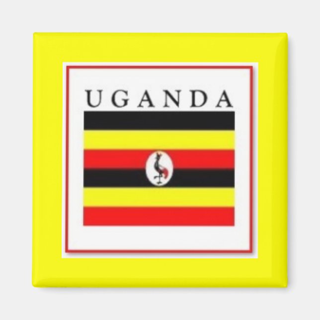 Uganda Customized Product Magnet (Front)