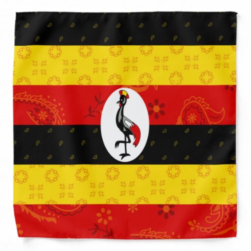 Uganda Flag Bandana