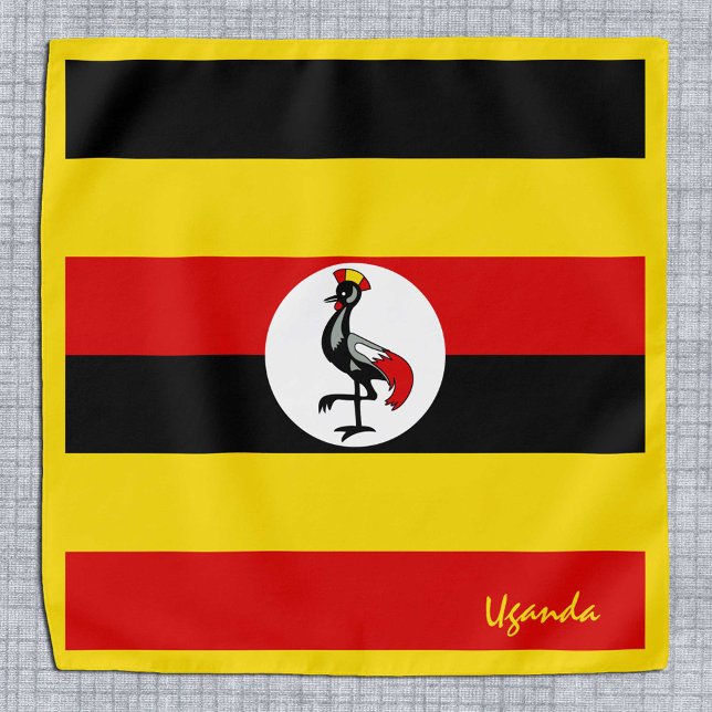 Uganda Flag bandana, Uganda fashion /sports Bandana (Creator Uploaded)
