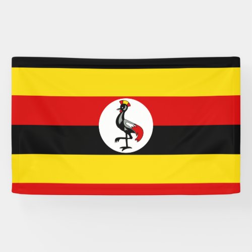 Uganda flag banner