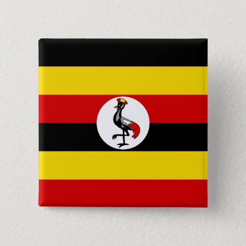 Uganda Flag Button