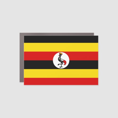 Uganda Flag Car Magnet