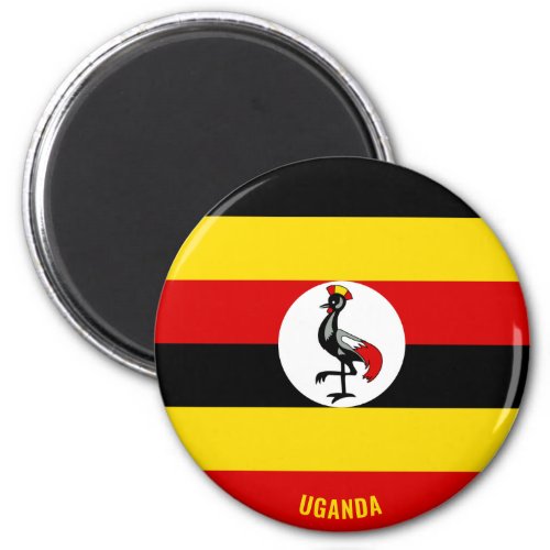 Uganda Flag Charming Patriotic Magnet