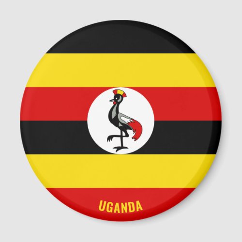 Uganda Flag Charming Patriotic Magnet