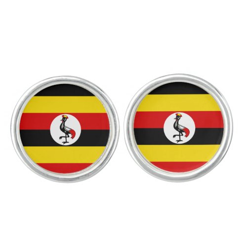 Uganda Flag Cufflinks