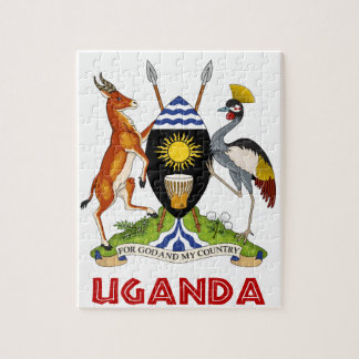 UGANDA - flag/emblem/coat of arms/symbol Jigsaw Puzzle