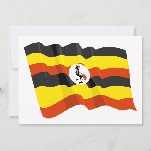 Uganda Flag Invitations