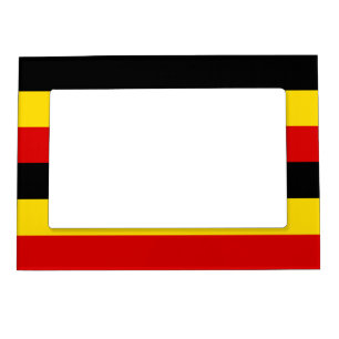 Uganda flag magnetic frame