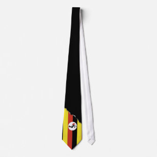 Uganda Flag Neck Tie