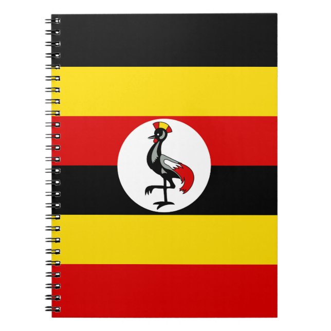 Uganda flag notebook (Front)