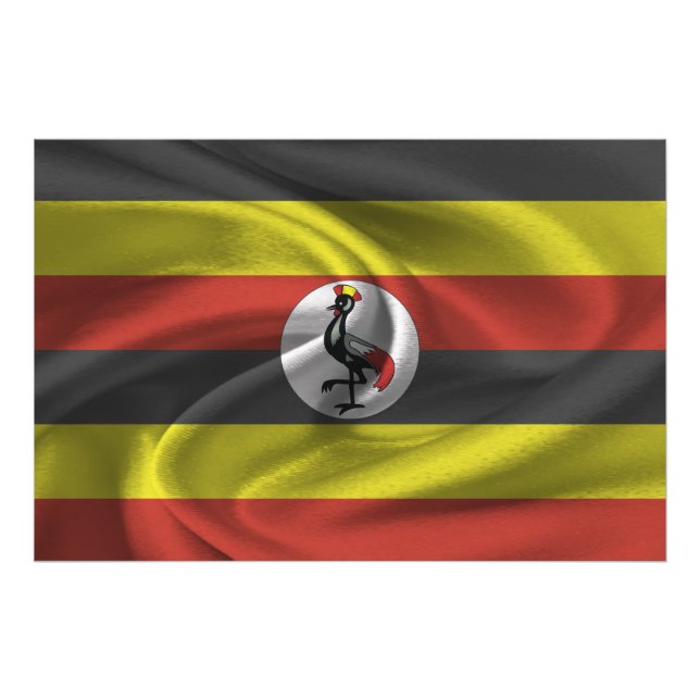 Uganda Flag Photo Print (Front)