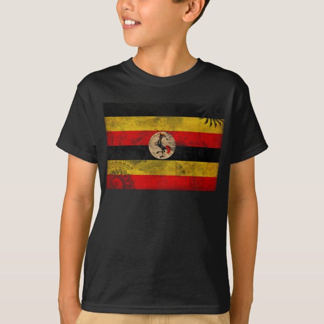 Uganda Flag T-Shirt (Front)