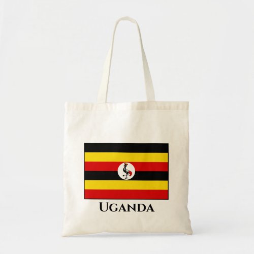 Uganda Flag Tote Bag