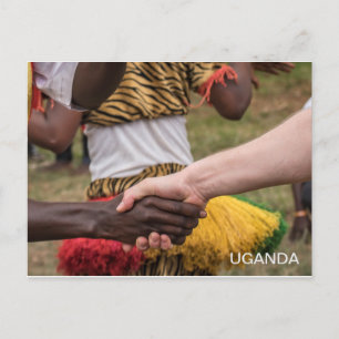 Uganda Friendship Travel Postcard