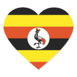 UGANDA HEART STICKER