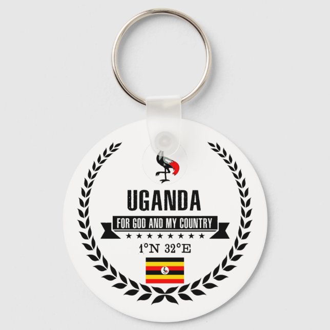 Uganda Keychain (Front)