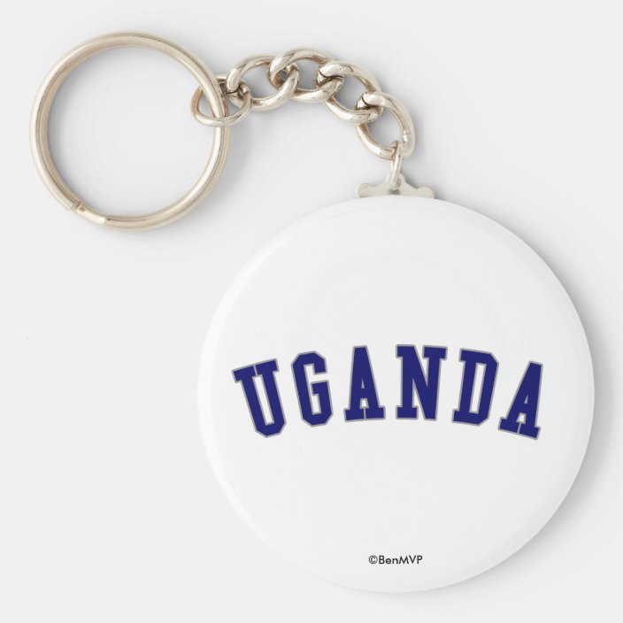 Uganda Keychain