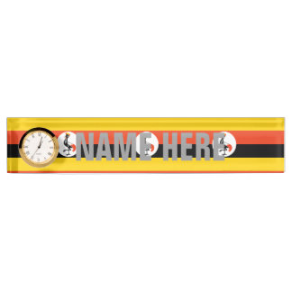 Uganda Name Plate