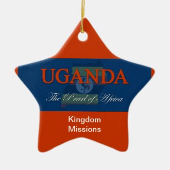 Uganda Ornament by MetriusExclusive at Zazzle