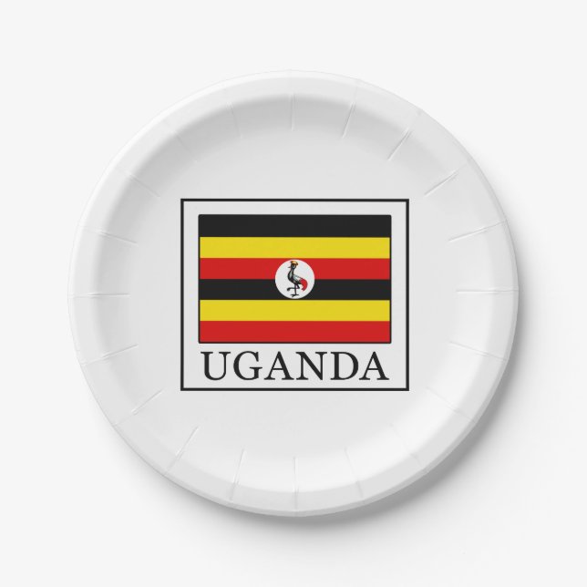 Uganda Paper Plates (Front)