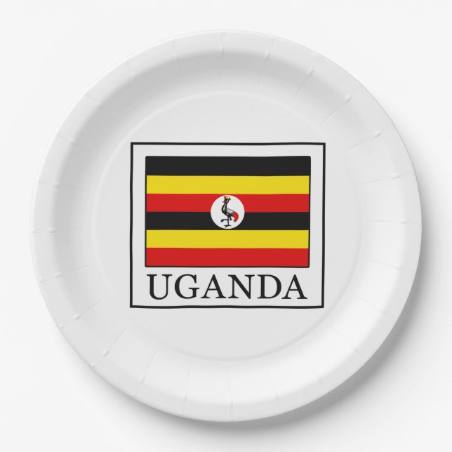 Uganda Paper Plates (Front)