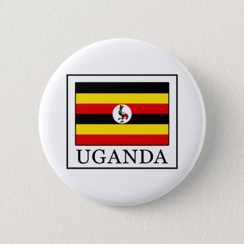 Uganda Pinback Button
