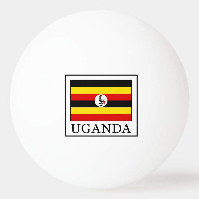 Uganda Ping Pong Ball (Front)