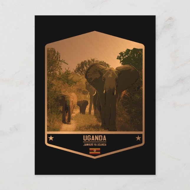 Uganda Postcard (Front)