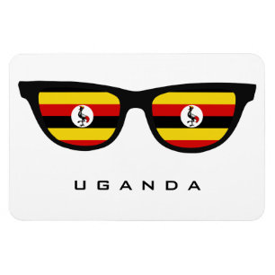 Uganda Shades custom text & color magnet