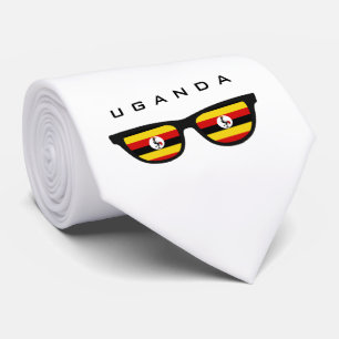 Uganda Shades custom text & color tie