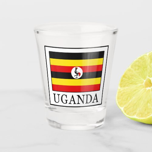 Uganda Shot Glass