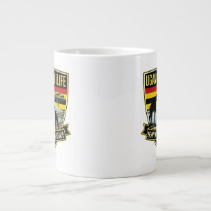 Uganda Wildlife – Pearl Of Africa Safari Adventure Giant Coffee Mug