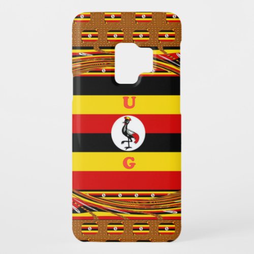 Ugandas Heartbeat A Symphony of  Symbol Colors Case_Mate Samsung Galaxy S9 Case