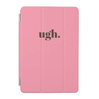 ugh. Minimalist Pink Chic Journal Notebook iPad Mini Cover