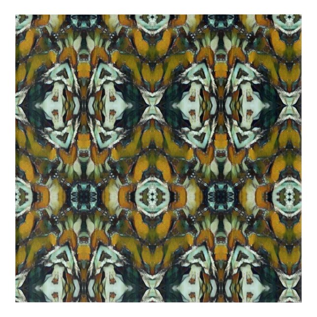 Ugly abstract geometric wall art acrylic (Front)