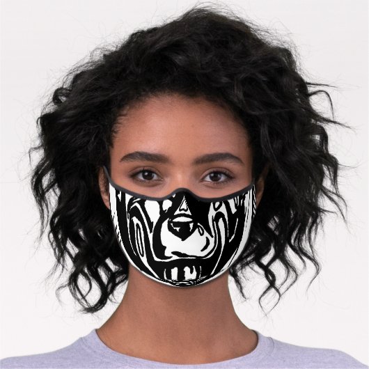 Ugly Amulet Adult Cloth Face Mask (Worn)