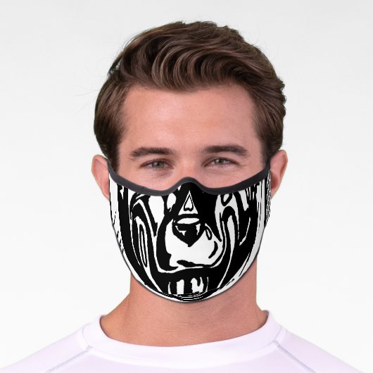 Ugly Amulet Adult Cloth Face Mask (Worn)