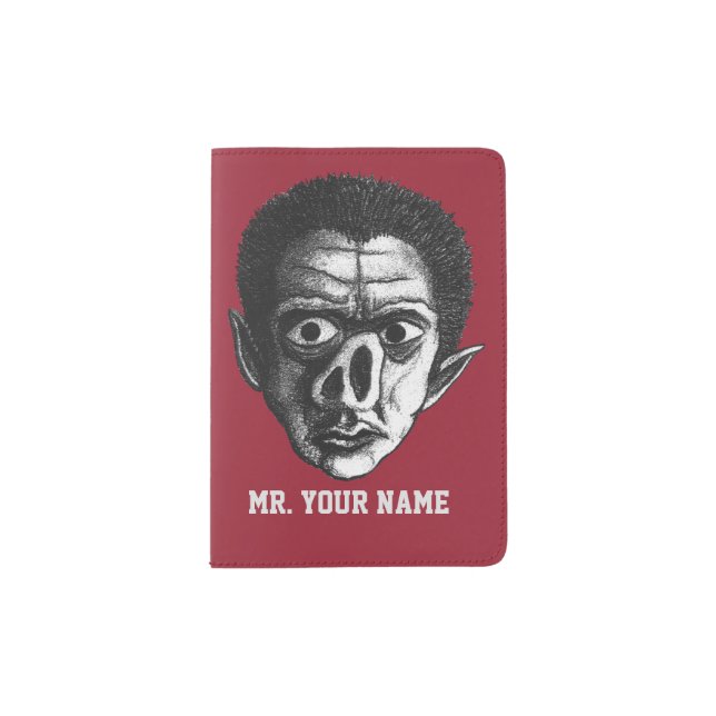 Ugly and Proud Passport Holder (Front)