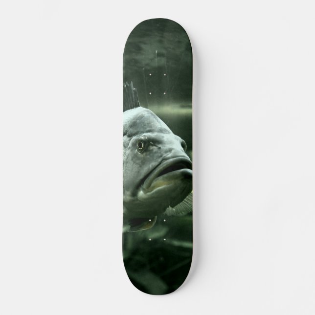 Ugly Aquarium Fish Skateboard (Front)