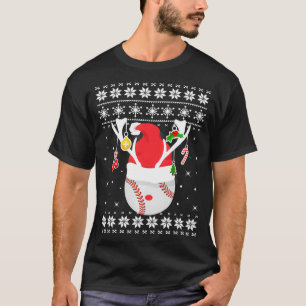 Ugly Baseball Merry Ball Xmas Sweater Christmas Ho
