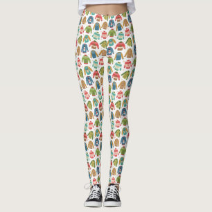 Ugly But Cute Ugly Christmas Sweaters Holiday Leggings
