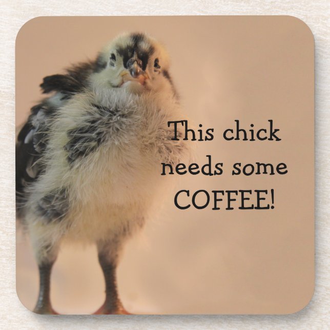 Ugly Chick Coaster (Front)