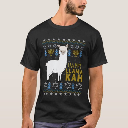 Ugly Chrismukkah Hanukkah Llama Sweater