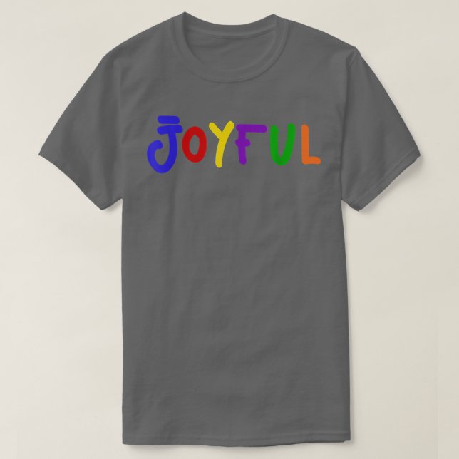 Ugly Christmas alternative for a Happy and Joyful  T-Shirt (Design Front)