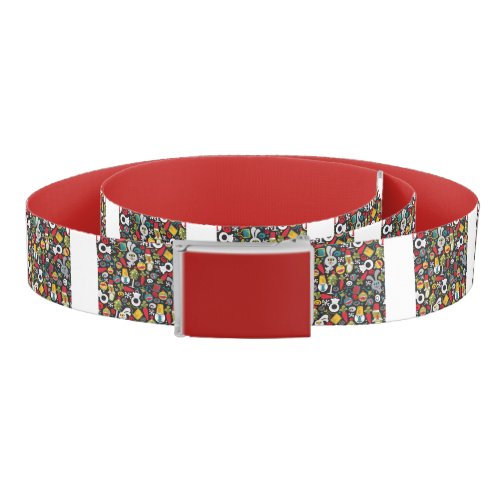 Ugly Christmas and Happy New Year Belt