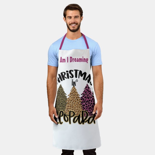 Ugly Christmas Apron (Worn)